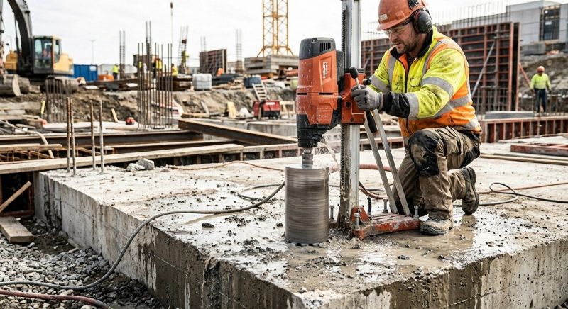 Concrete Slab Coring Service