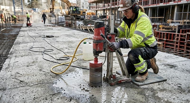 Concrete Slab Coring Service